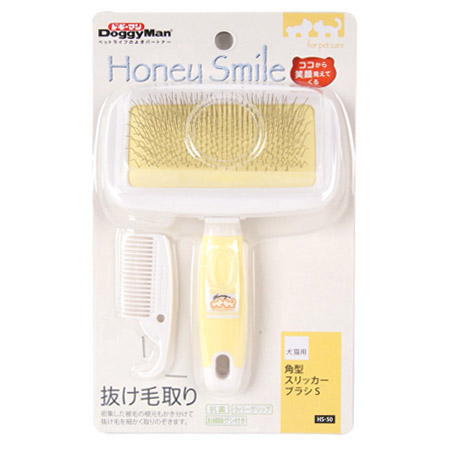 도기맨 Honey Smile 슬리커 브러쉬 S (HS-50)