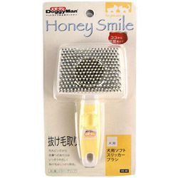 도기맨 Honey smile 소프트 슬리커 브러쉬 미니 (HS-48)