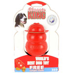 덴탈 콩(Dental Kong) 장난감 - 레드 (M/15kg이하 중소형견용)