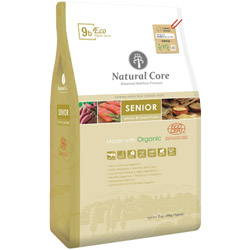 네츄럴코어 - 70% 유기농 에코9b 시니어(연어&고구마) 2.4kg +  [증정] 크런치즈 고구마 15g