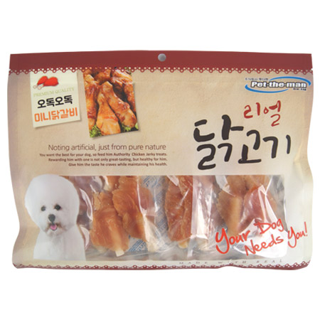 리얼 닭고기 - 오독오독 미니닭갈비 300g