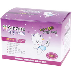 AMONS(아몬스) - 애견 기저귀 암컷용 (초소형견용) 10매