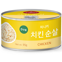 [할인]피니키 - 치킨순살 캔 95g (순살닭고기)