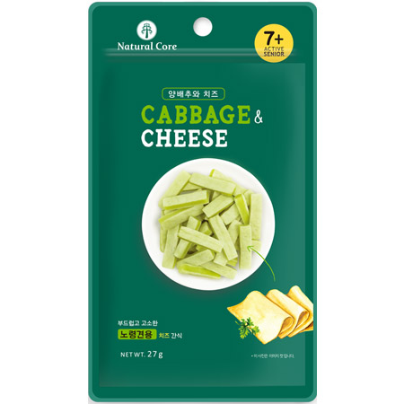 네츄럴코어 - 양배추와 치즈 27g