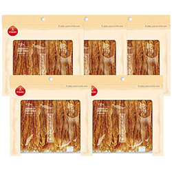 피니키 - 순 육포 닭가슴살 슬라이스140g x 5개 묶음셋트