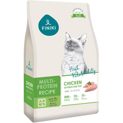 피니키 - 캣 멀티 프로테인 치킨 & 피쉬 6kg + 뿌링 30g - 1개덤