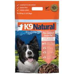 K9 - Natural 동결건조 램 & 살몬 1.8kg