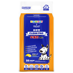 하우펫 - 도톰한 패드(레몬향) 50매 x 4개 묶음셋트