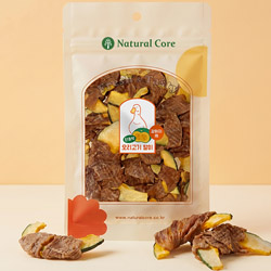 네츄럴코어 - 단호박 오리고기 말이 60g