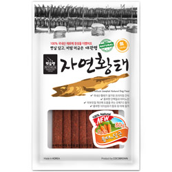 대관령 자연황태 100% NATURAL 80g (황태&당근) x 5개 묶음셋트