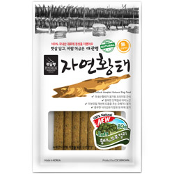 대관령 자연황태 100% NATURAL 80g (황태&브로컬리) x 5개 묶음셋트