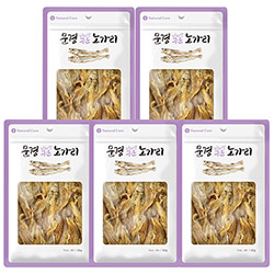 네츄럴코어 - 문경 바사삭구운 노가리  50g x 5개 묶음셋트