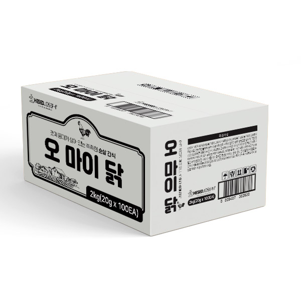 오마이닭 - 통 닭가슴살 20g - 1박스(100개입)