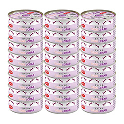 네츄럴코어 - 고양이 레드밋 참치캔 게살 80g - 1박스(총24개)