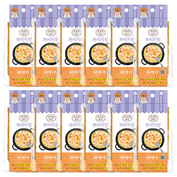 네츄럴코어 - 주식파우치 건강한화식 쁘띠키친 파에야 85g  - 1박스(12개)