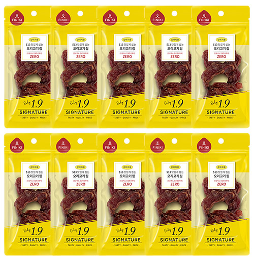 피니키 - 시그니처 1.9 S13 맛있게 씹는 오리고기 링 30g x 10개 묶음셋트