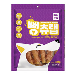 아임펫 - 뻥츄랩 맛있는 치석제거 고기껌 닭고기 150g
