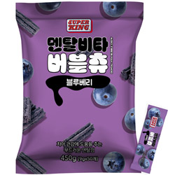 슈퍼킹 - 덴탈비타 버블츄 블루베리 450g (50개입)