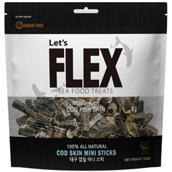 플렉스 -  대구껍질100% 미니스틱 500g