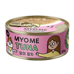 네츄럴코어 - 고양이 묘미 참치캔 80g